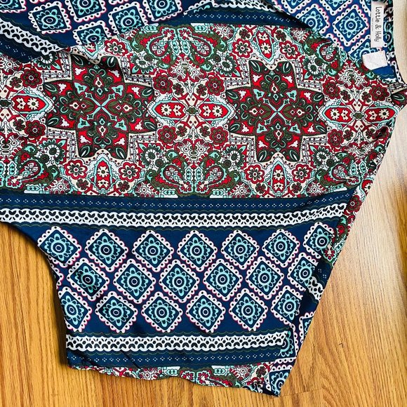 Band of Gypsies BOHO Style Fringe Floral Kimono M - Picture 8 of 8